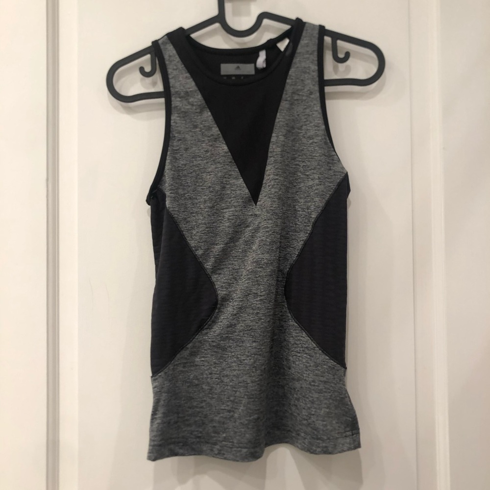 Stella McCartney gray athletic women’s tank top